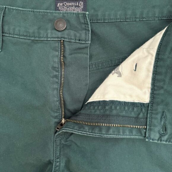 Levi Strauss & Co Preowned Green Denim Pants Vintage Style Unique Appeal - Picture 3 of 6